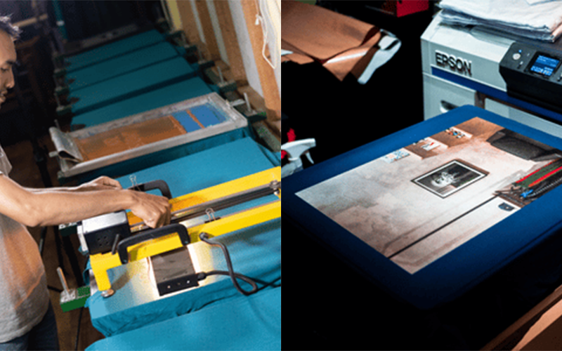 Perbedaan Sablon Manual dengan Sablon DTF